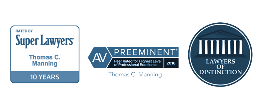 Manning Law Firm Accreditations